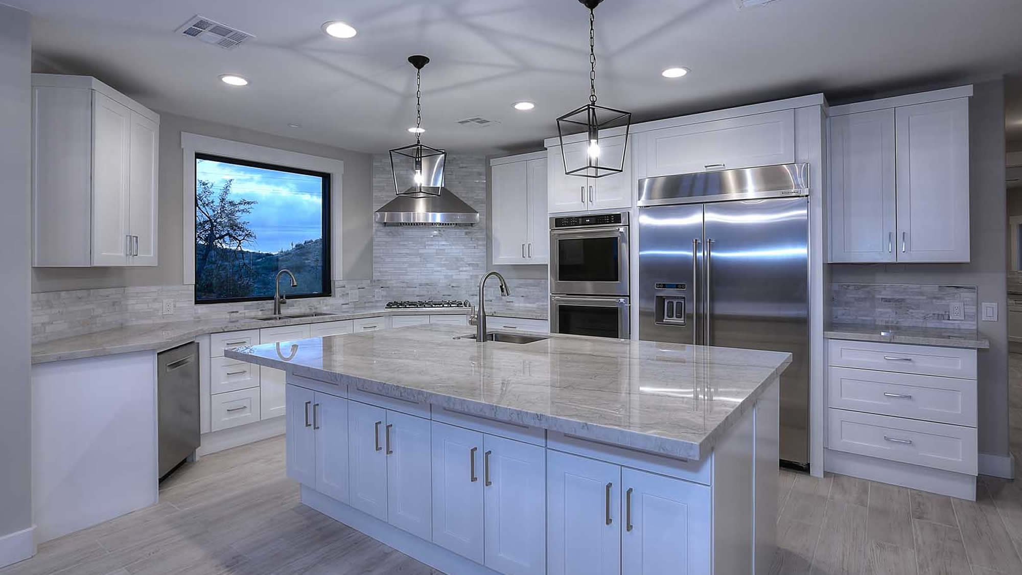 Complete Kitchen remodel by HS3 Construction in Foutnain Hills AZ